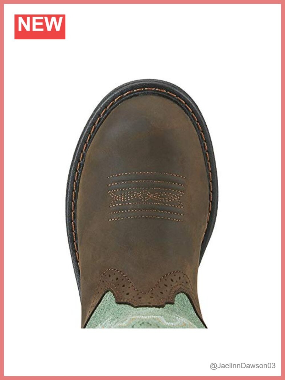 ARIAT Waterproof Composite Toe Work Boot Leather Riding Style - Picture 3 of 4